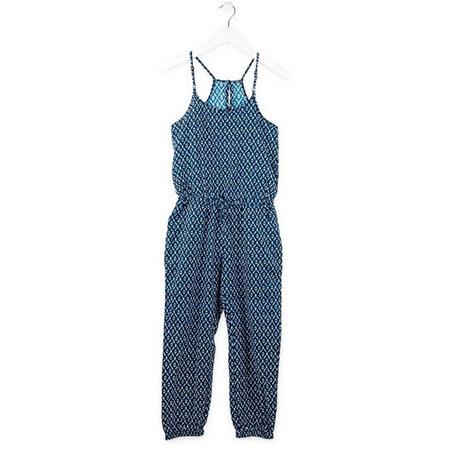 Enodelni pajac z dolgimi hlačami in naramnicami za punce - Losan