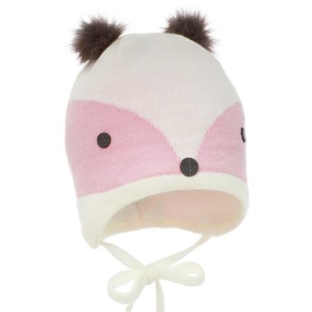 Zimska kapa VIGGO roza za punčke - Pupill
