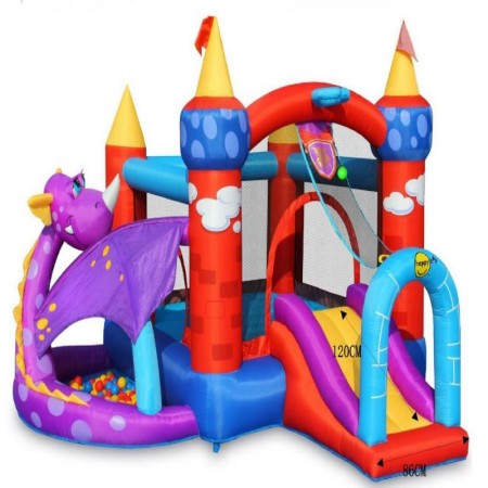 Napihljiv trampolin DRAGHETTO za otroke - HAPPY HOP