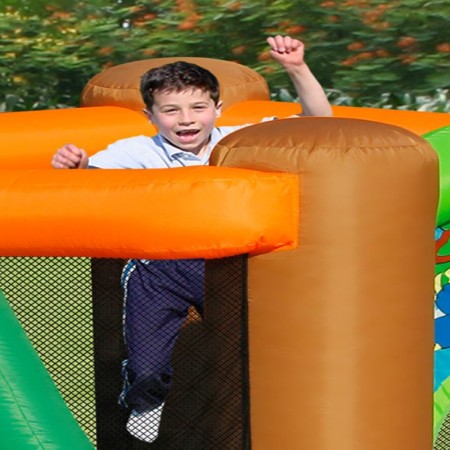 Napihljiv trampolin ELEFANTOPOLI za otroke - HAPPY HOP