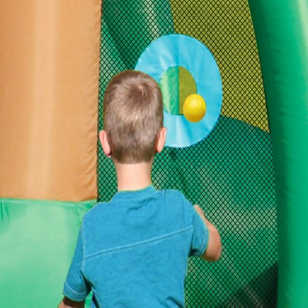 Napihljiv trampolin ELEFANTOPOLI za otroke - HAPPY HOP