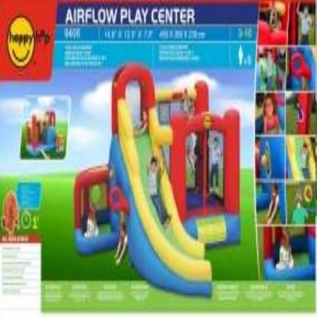 Napihljiv trampolin 11 in 1 za otroke - HAPPY HOP