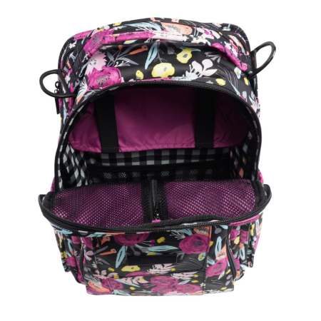 Previjalni nahrbtnik za dojenčke Be Right Back BLACK AND BLOOM notranjost - Ju Ju Be