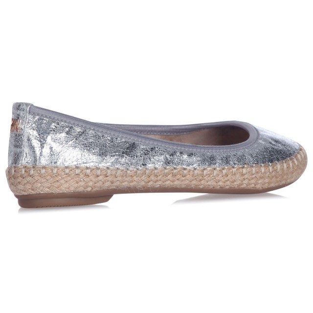 Balerinke za ženske Gigi Cracked Silver - Butterfly Twists