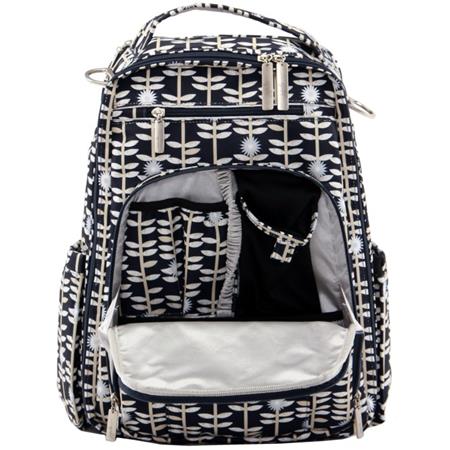 Previjalna torba - nahrbtnik za dojenčke Be Right Back v potisku Dandy Lines - Ju Ju Be