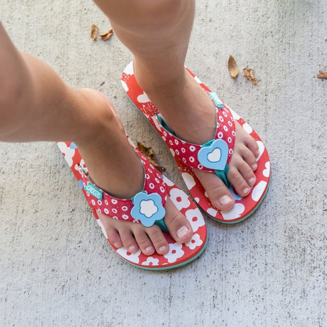 Japanke za punce Chill v potisku Bloom - Chooze