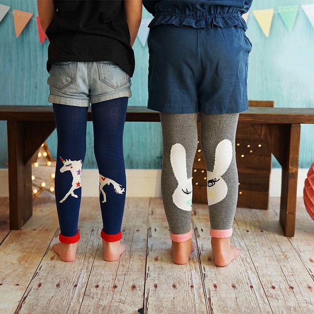 Bombažne legice za punce Junior UNICORN - Blade & Rose