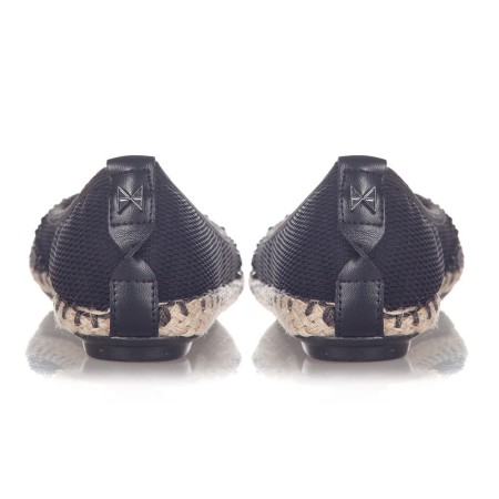 Platnene espadrile za ženske GIGI BLACK BLING - Butterfly Twists