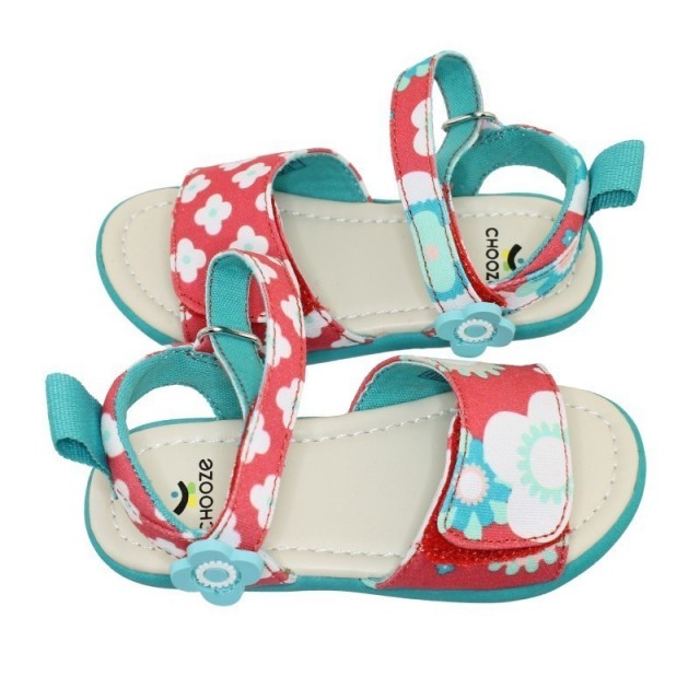 Sandali Happy v potisku Blink Coral (HAPPY-BLKC) - Chooze