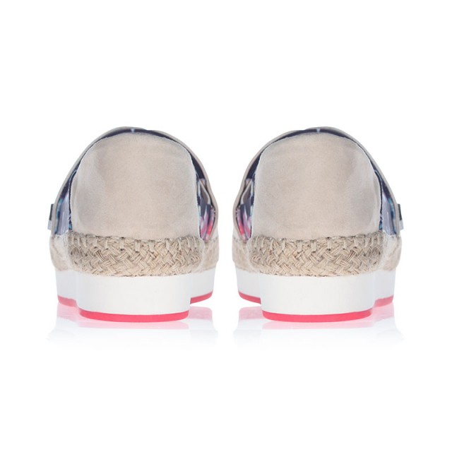 Espadrile s spominsko peno za ženske Maya Romantic Floral - Butterfly Twists