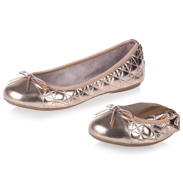Balerinke s spominsko peno OLIVIA Rose Gold - Butterfly Twists