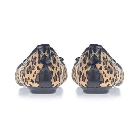 Balerinke s spominsko peno OLIVIA TAN LEOPARD - Butterfly Twists