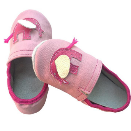 Otroški copati COPKO BABY Slonček roza priblizano - Copa Cop