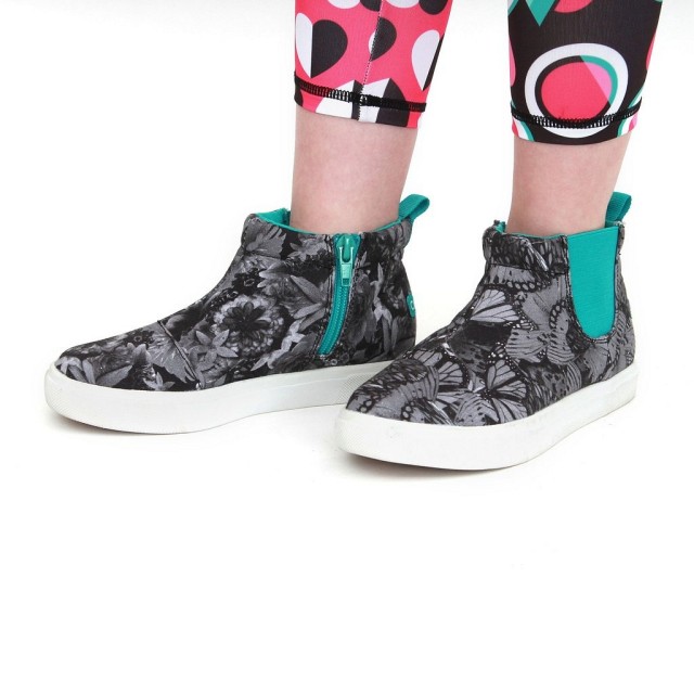 Slip-on visoke superge Rocket za punce v potisku Ascend Bw - Chooze