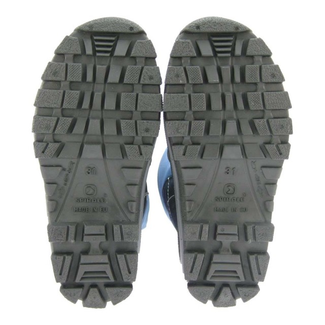 Zimski škornji za fante Sascha modri - Spirale