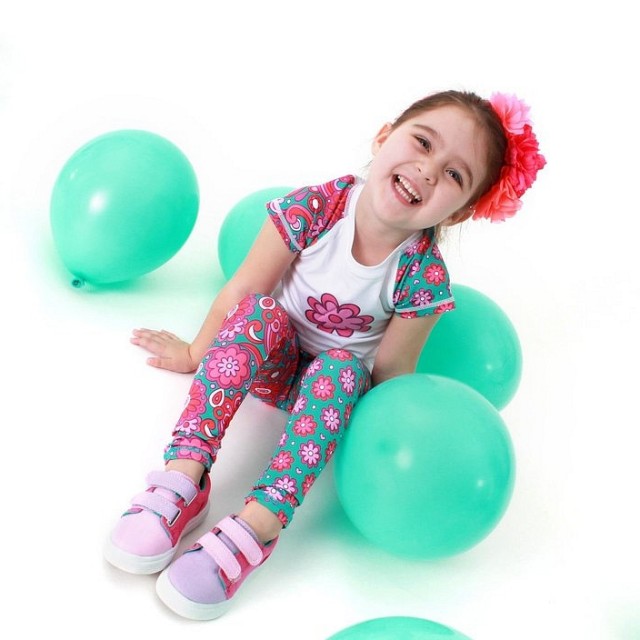 Športna majica s kratkimi rokavi za punce Illuminate - Chooze