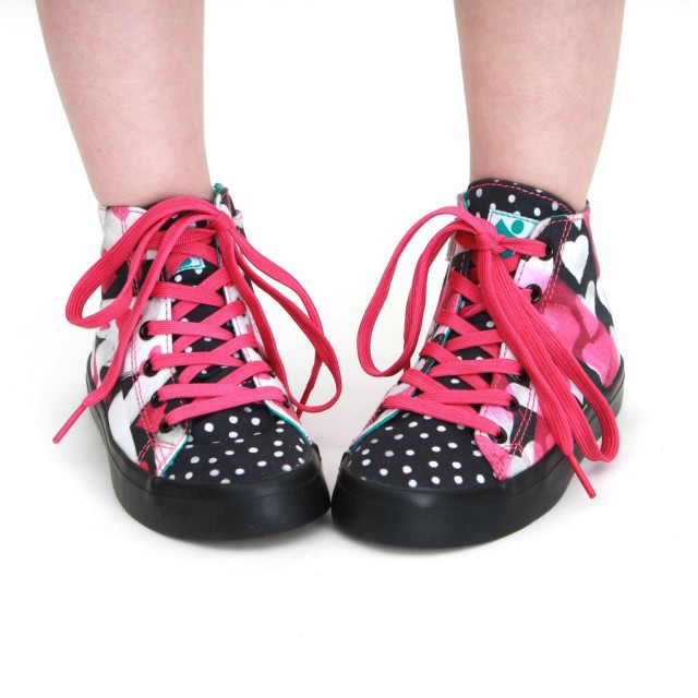 Visoke superge za punce Spark v potisku Relate - Chooze