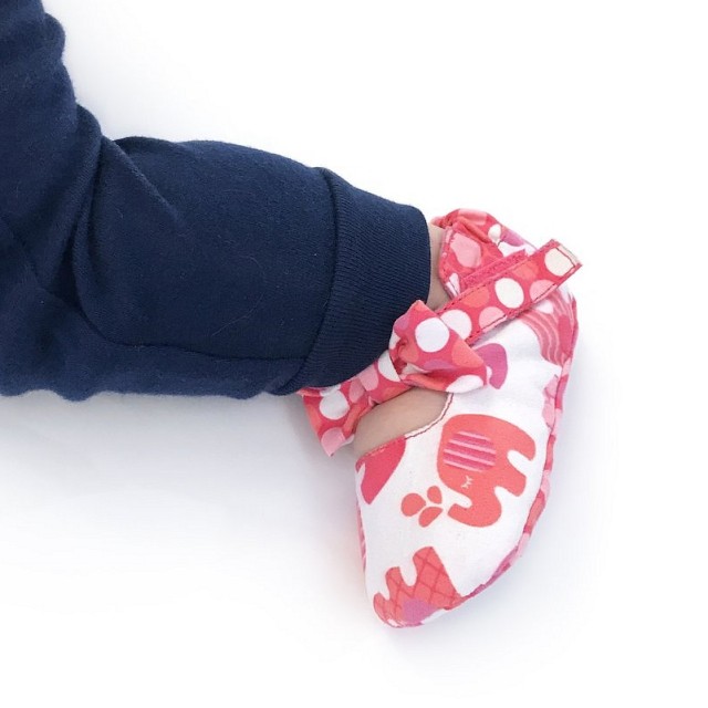 Pamučne papuče s vrpcom za cure Extend Coral - Chooze