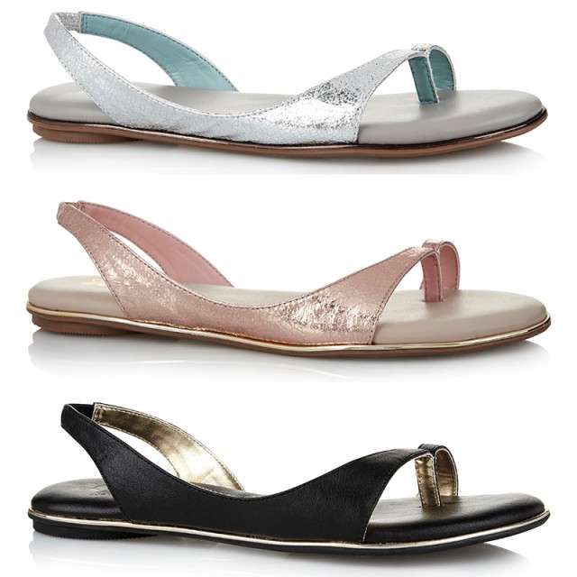 Sandale za žene ZOEY Rose Gold - Butterfly Twists