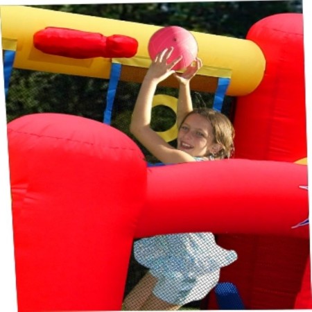 Napihljiv trampolin 11 in 1 za otroke - HAPPY HOP