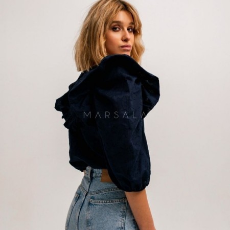 Bluza za ženske Alicante Navy blue - By Marsala