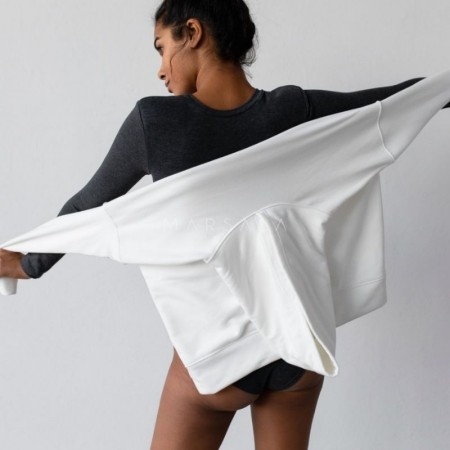 Bombažen body Condition Graphite - By Marsala