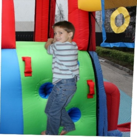 Napihljiv trampolin 11 in 1 za otroke - HAPPY HOP