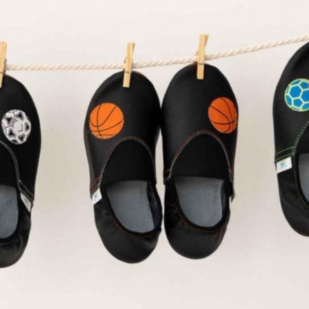 Usnjeni copati za fante Basketball - Copa Cop