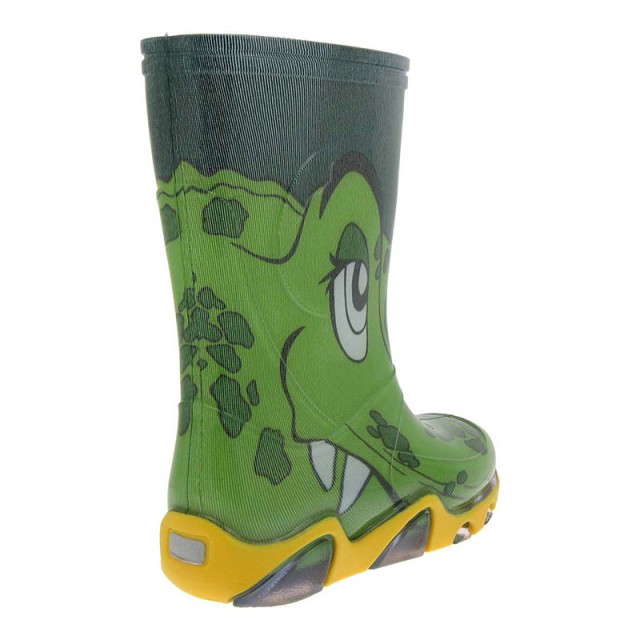 Dežni škornji za fante brez vložka Krokodil - Demar