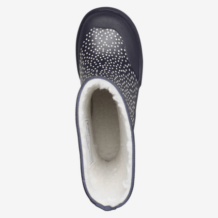 Podloženi dežni škornji za otroke Jolly Thermo v modri barvi - Viking