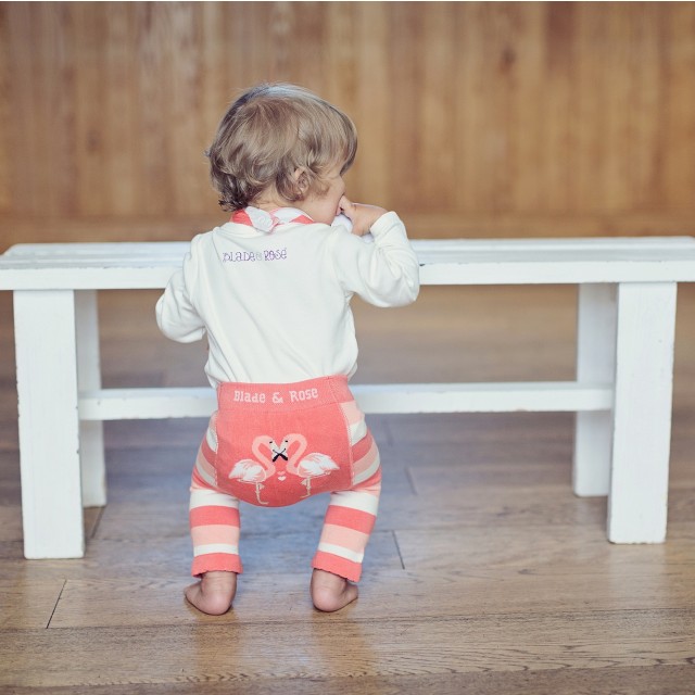 Pamučne legice za cure Flamingo live1 - Blade 