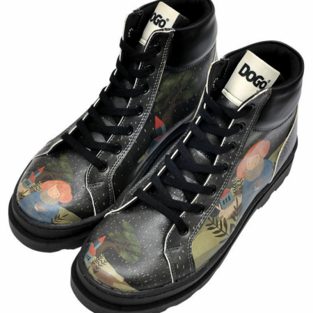 Gležnjarji Adriana s potiskom TAKE A WALK - DOGO