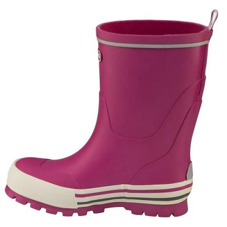 Lila dežni škornji Jolly iz naravne gume za punce - Viking