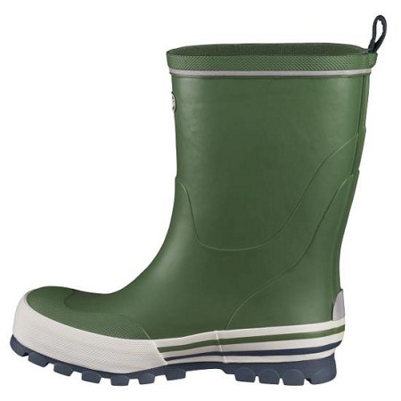Dežni škornji Jolly iz naravne gume v zeleni barvi za otroke - Viking