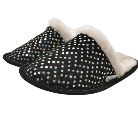 Krzneni hišni copati Sparkly Dots - Copa Cop