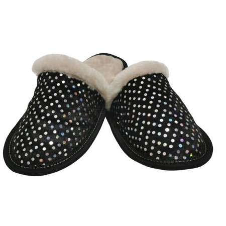 Krzneni hišni copati Sparkly Dots - Copa Cop