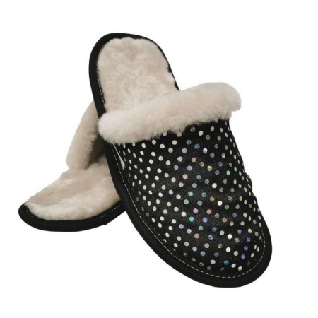 Krzneni hišni copati Sparkly Dots - Copa Cop