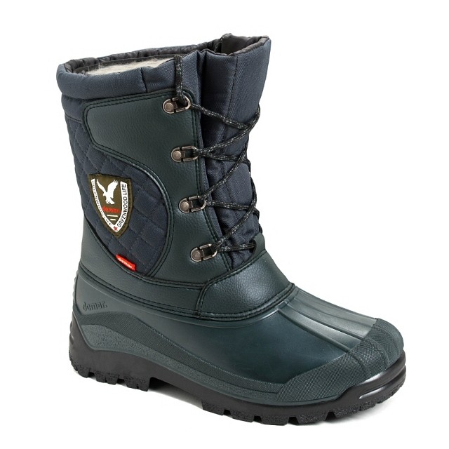 Zimski škornji z volnenim dvojnim vložkom Logan za moške - Demar