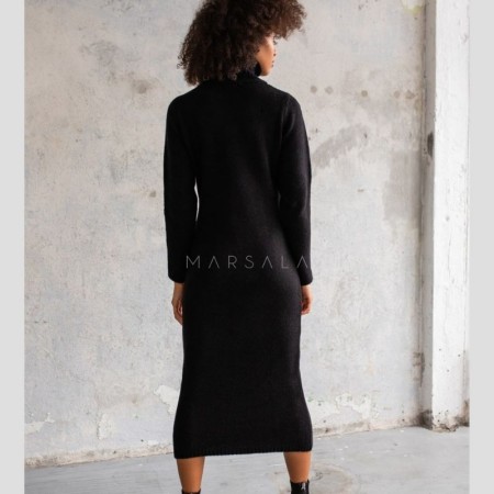 Oprijeta obleka Permission Black - By Marsala