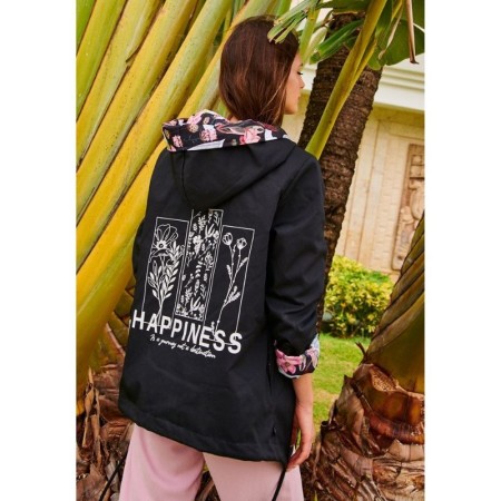 Obojestranska jakna za ženske Key to Happiness - Naoko