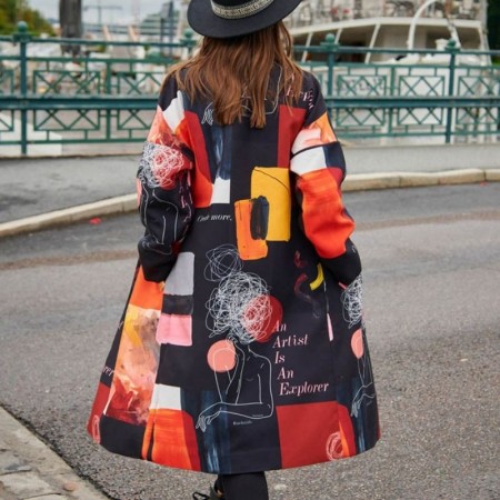 Plašč za ženske Feel the Music - Naoko