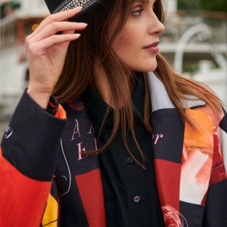 Plašč za ženske Feel the Music - Naoko