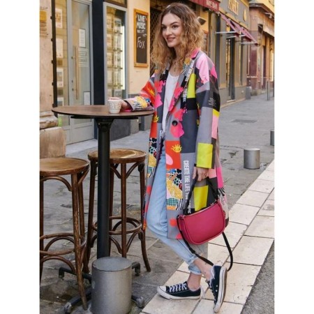 Potiskan plašč Not So Ordinary - NAOKO