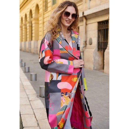 Potiskan plašč Not So Ordinary - NAOKO