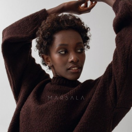 Pleten pulover Rivero Brown - By Marsala