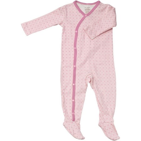 Spalni pajacek iz organskega bombaža za punčke Prim Pinwheels - Petunia Pickle Bottom