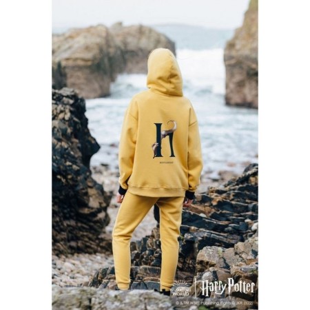 Pulover s kapuco Hufflepuff - NAOKO