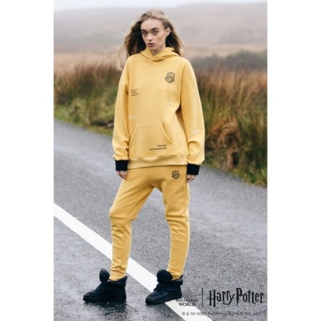 Pulover s kapuco Hufflepuff - NAOKO
