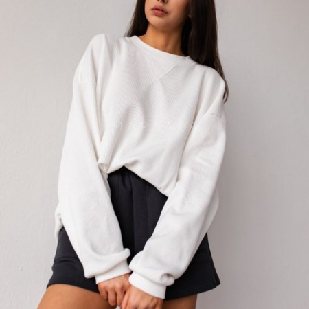 Pulover Distant White - By Marsala