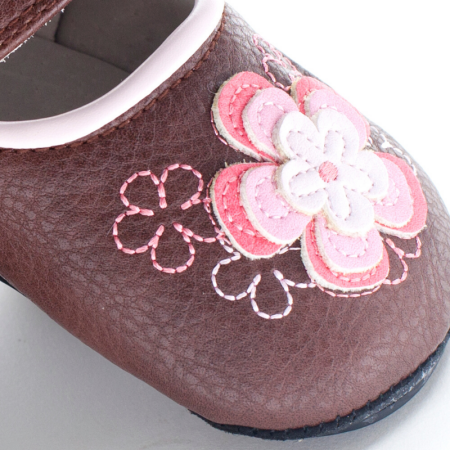 Usnjeni copatki Anabelle za punčke - Jack 